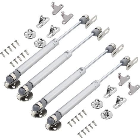 Lot 4 amortisseurs gaz hydraulique meuble 100N – bras pneumatique – relevage porte armoire cuisine (1/5)