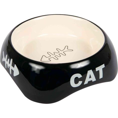 Gamelle cat, arête de poisson, en céramique 0,2 L/ø 13 cm (1/3)