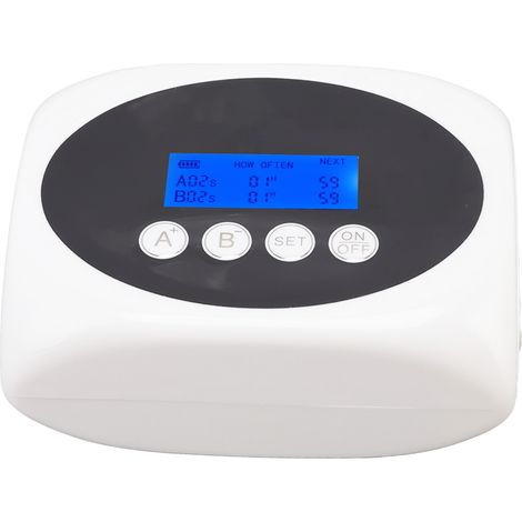 Système d'arrosage automatique solaire 3W avec double pompe et minuterie, pour jardin et plantes. Kit d'arrosage goutte à goutte noir, 10 m pour 15 pots. (1/5)