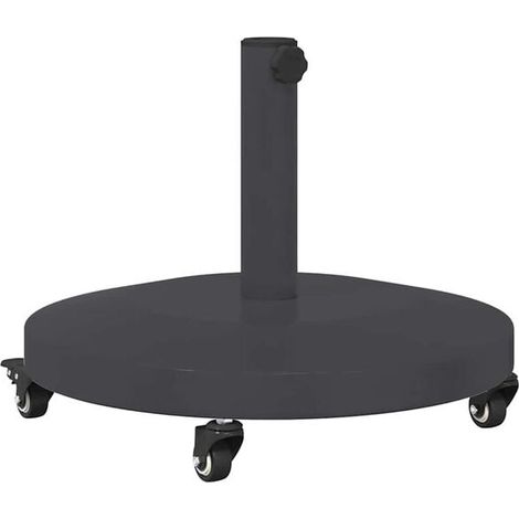 Pied de parasol gris foncé, 48 x 48 x 32 cm (1/5)