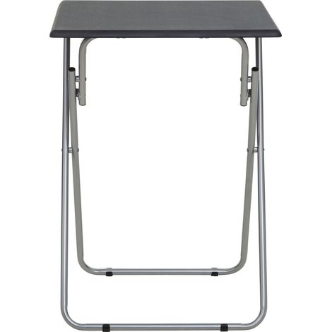 Interiors by Premier Space Saving Folding Table With Sand Black Top, Stylish Side Tables For Living Room, Durable Coffee Table (1/5)