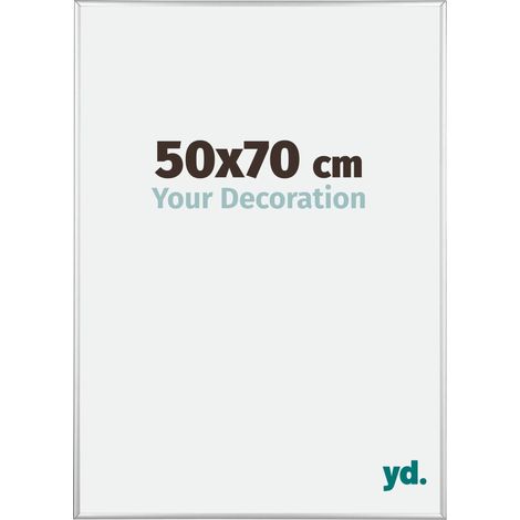 Cadre Puzzle 50x70 cm - cm - Argent Brillant - Aluminium - Kent. (1/5)