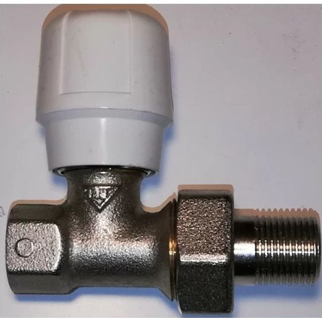 Adesio 07170300 Valvola in Ferro Linea Dritta 3/8".