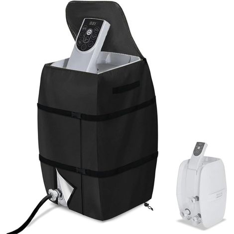 Housse de Spa Imperméable & Ajustable – Avec Cordon & Poignées – Pour Pompe & Chauffage Portable (1/5)