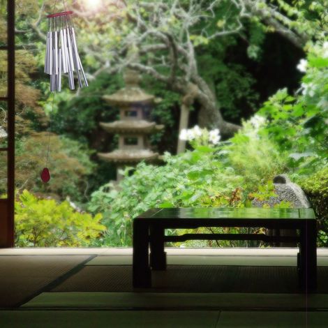 27 Tubes Carillon à Vent Décoration pour Jardin Extérieur Cadeau (1/5)