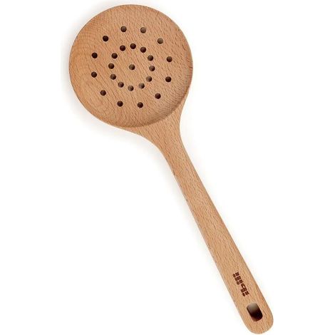 Schaumlöffel ibili natur holz 30 cm ergonomisch
