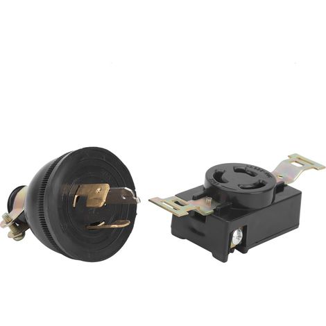 Prise de générateur à 3 broches, monophasée, en cuivre, pour moteurs diesel 3/5/6,5/8 kW, 220 V CA (1/5)