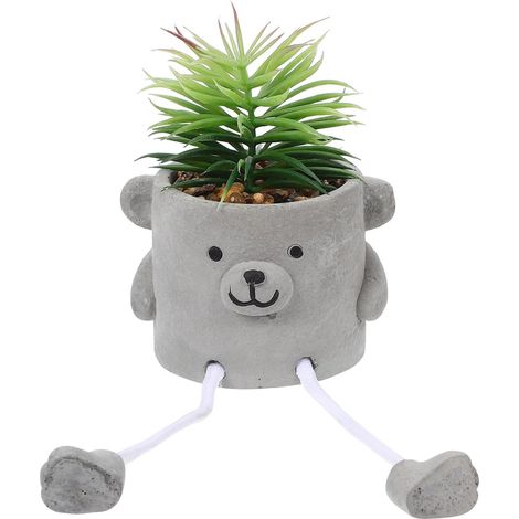 Plante Artificielle Réaliste Décoration Suspendue en LDPE Effet Rafraîchissant Ornement de Bonsaï Élégant et Solide pour Rebord de Fenêtre ou Étagère (1/5)