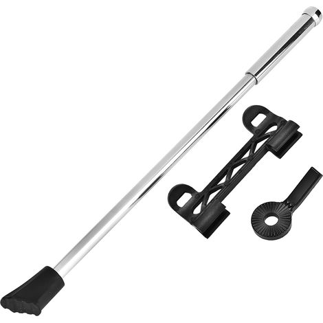 Support latéral pour vélo, pied de stationnement en acier pour bicyclette, béquille de parking robuste. (1/5)