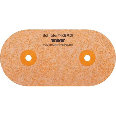 Schluter – Collerette d'étanchéité Kerdi-MV 15 mm – Raccord PE pour tubes de 22 à 40 mm – Norme DIN 18534 – Étanchéité pour espaces humides