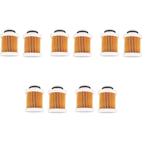 10 filtres à carburant 6D8-WS24A-00 pour moteur hors-bord Yamaha F50-F115 40-115 CV 30-115 CV 4 temps, référence 6D8-24563-00-00 (1/5)