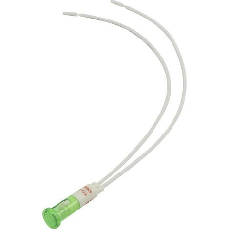 TRU COMPONENTS 1524026 Voyant standard avec ampoule vert 1 pc(s) (1/3)