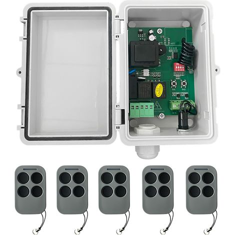 Récepteur pour moteur tubulaire universel 220 V AC, contrôleur durable,1Control board 5RC (1/5)