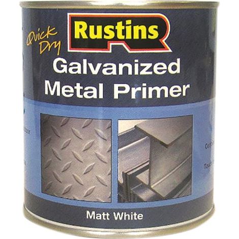 Rustins GALP1000 Galvanized Metal Primer 1 litre RUSGP1L