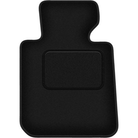 Alfombrilla de conductor negra para BMW 1 E81 hatchback (2007-2012)