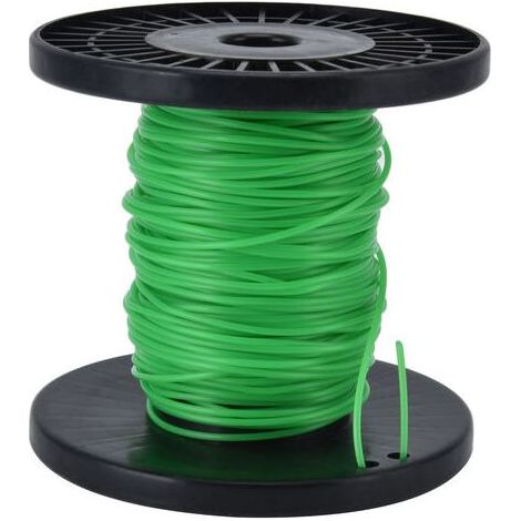 2mm String Trimmer Line Round Grass Trimmer Line Green Lawn Tond Line pour Husqvarna 30m / 98.4ft (1/5)