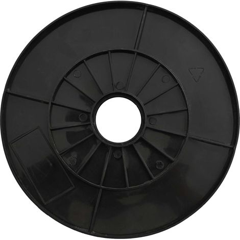 vidaXL Cuerdas elásticas con ganchos 10 mm 50 m Negro y Blanco (1/2)