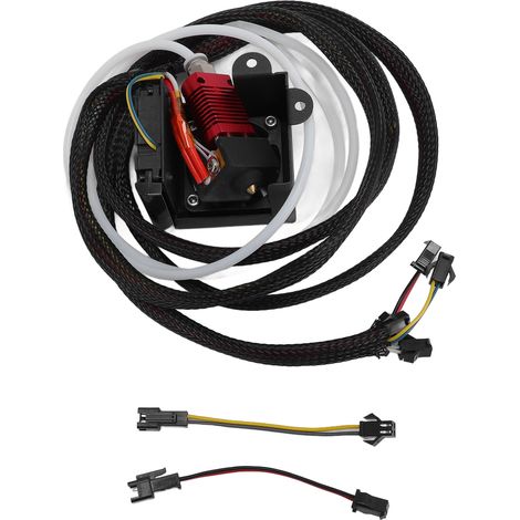 Hotend entièrement assemblé pour Ender 5, bloc chauffant en aluminium, buse de ventilateur de refroidissement, extrudeuse, Kit d'extrémité chaude