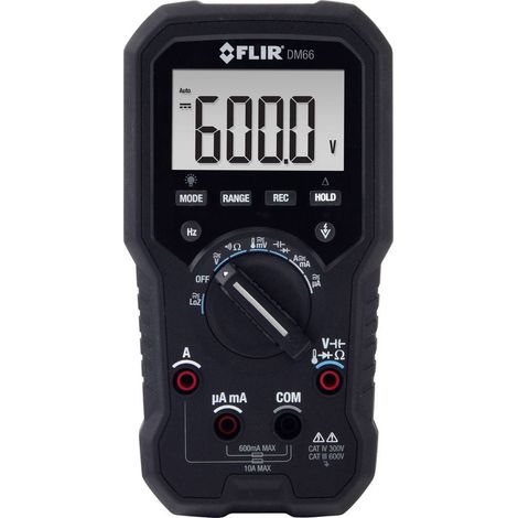 FLIR DM66 Multimetro portatile digitale CAT IV 300 V, CAT III 600 V (1/3)