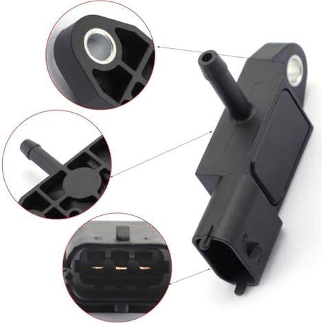 Capteur de pression absolue d'air de suralimentation du collecteur MAP compatible avec Opel Meriva 2003-2010, 55566186 862040 (1/3)