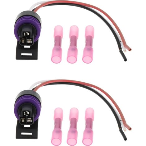 Lot de 2 connecteurs de pressostat AC à 3 broches 12102748 15 cm compatible avec 1996-1999 Compatible avec 1987-2016 (1/5)