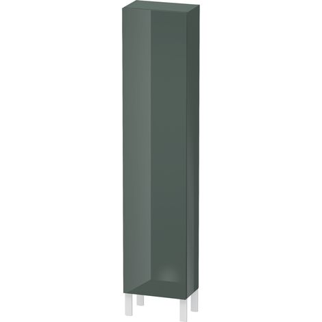 DU Hochschrank L-Cube 243x400x1760mm 1 Tür, TA re., dolomiti grey hochglanz (1/5)