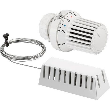 TERMOSTATO UNI XD BIANCO CON LAMPADINA A DISTANZA FISSA 2m. CON GLI ARTIGLI