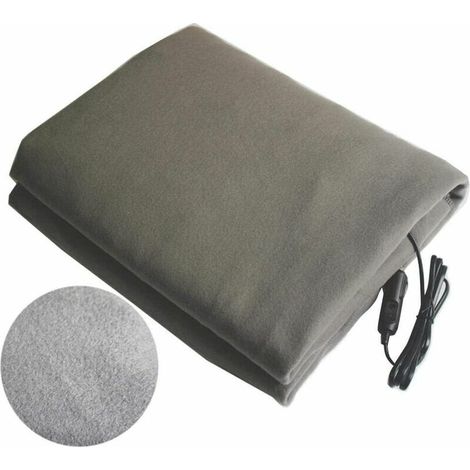 12V Car Electric Heated Blanket, Heated Mattress Pad Warmer for Office, Home, Self-Driving, Constant Temperature, 110x150cm (1/5)