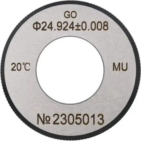 Bague lisse entre pour filetage M 25 x 2,00 / 6g - (1/2)
