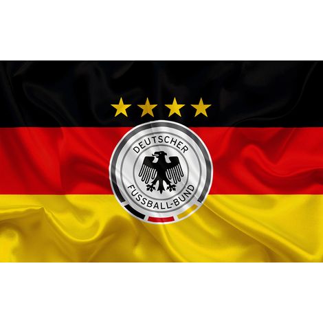 Papier peint panoramique Foot / Football - Deutscher - 130 cm x 81 cm (1/2)