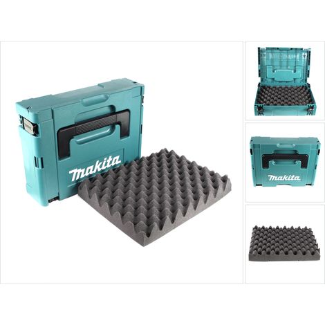 Valigetta di sistema Makita MAKPAC 1 - con inserto universale per utensili a batteria Makita 18 V avvitatori seghe smerigliatrici