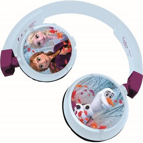 Cuffie Pieghevoli con Bluetooth Lexibook SNOW QUEEN Azzurro (1/3)