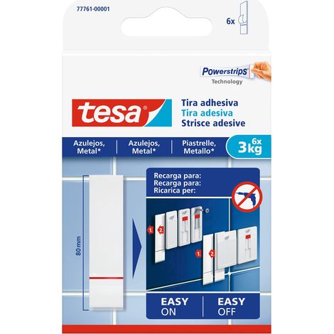 Tesa klebestreifen 3kg 77761 für fliesen & metall (1/4)
