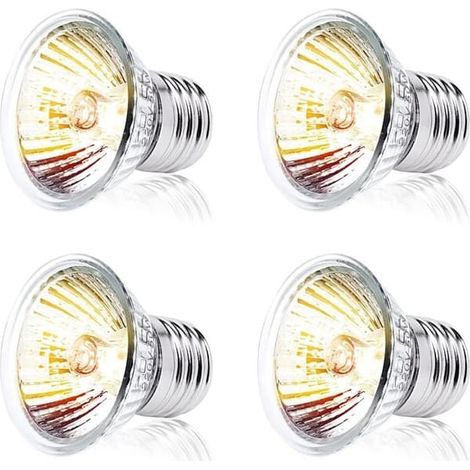 Lampe chauffante LED E27 50W pour tortues, lampe chauffante pour animaux de compagnie, 220-240V UVA + UVB, ampoule E27 pour aquarium à reptiles (1/5)