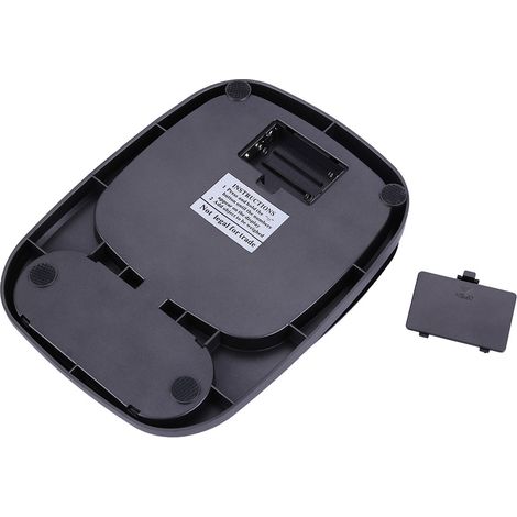 Digitale LCD-Küchenwaage 10 kg/1 g, Edelstahl-Backblech zum Backen und Kochen (1/5)