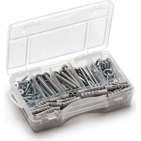 Assortiment de Pitonnerie Acier zingué (135 ELEMENTS) - 1 pièce (1/2)