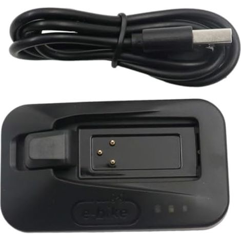 Chargeur de batterie pour batterie de sécurité avec repères pour SRAM pour ETAP AXS, charge rapide de 45 minutes pour systèmes de changement électronique, construction ABS noir (1/4)