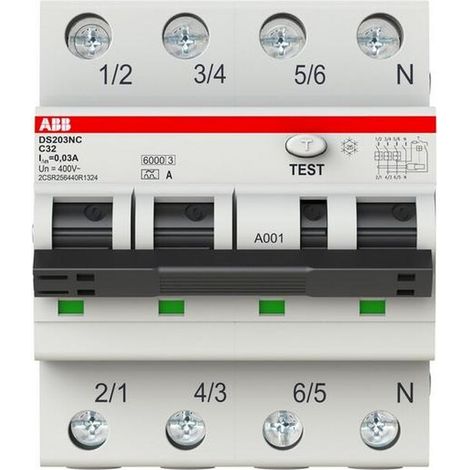 ABB FI/LS 3N DS203X A-C32/0,03 APR (DS203NC C32 APR30)