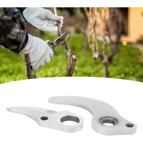 Elektrische Gartenscherenklingen (Paar/2 Klingen, 30 mm) für Gartenarbeiten. (1/5)