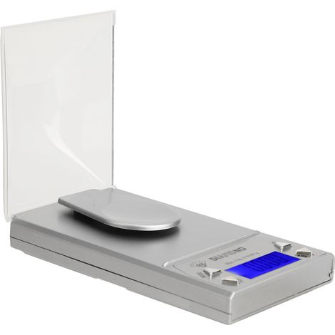 Balance électronique de haute précision 10 g/0,001, balance numérique portable pour bijoux avec poids (1/5)