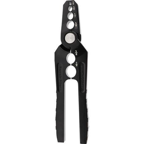 Pinces à arrondir les tubes en cuivre,Pinces à tubes en cuivre à tuyaux Réparateur de tuyaux de réfrigérant - Outils à main rond de tube en, outil de réfrigération à 5 trous (1/5)