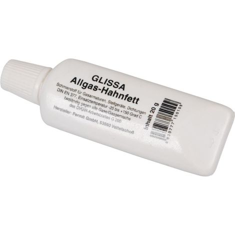 Graisse pour robinetteries tous gaz tube 20 g Fermit