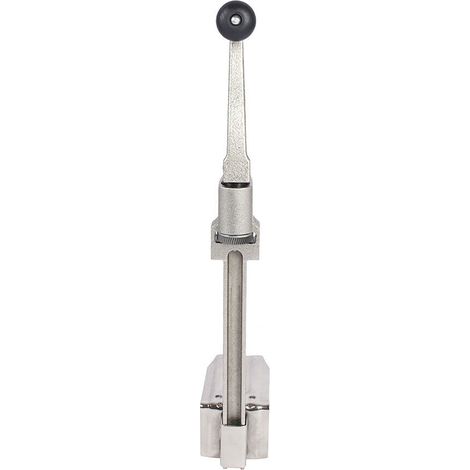 Ouvre-boîte commercial grand format en acier inoxydable, adapté au secteur de la restauration. (1/5)
