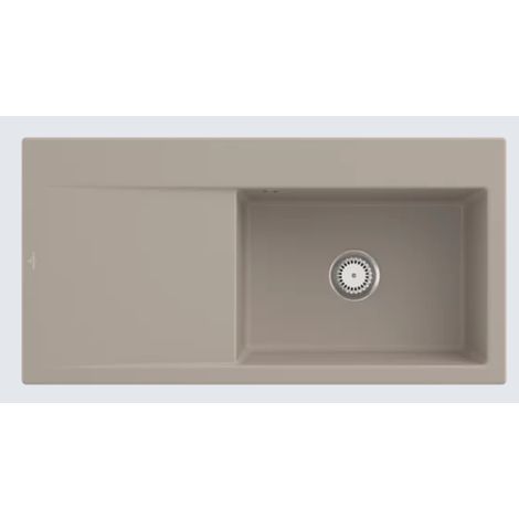 V&B Spüle Subway Style 60 re, m Abl.garn, Hand., Alm. CeramicPlus (1/4)