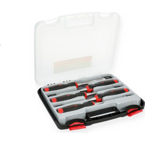 Coffret de 5 ciseaux à bois SPRO à frapper 6-10-15-20-25mm - HANGER - 110491 (1/3)