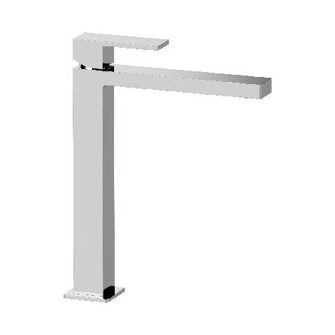 MISCELATORE MONOCOMANDO LAVABO ALTO LINEA REBEL Misura: Cromo