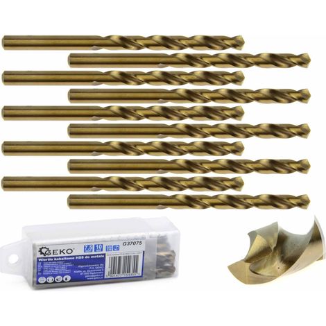 Broca de cobalto HSS para metal de 7,5 mm (10/240) (1/5)