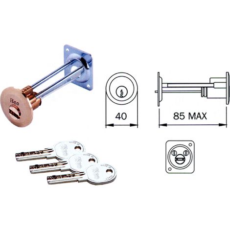 Cilindro Staccato Ottone 860 R6 ISEO