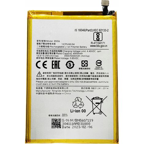 Nuova batteria BN56 per Xiaomi Redmi 9A 9C 9AT M2006C3LG (1/2)