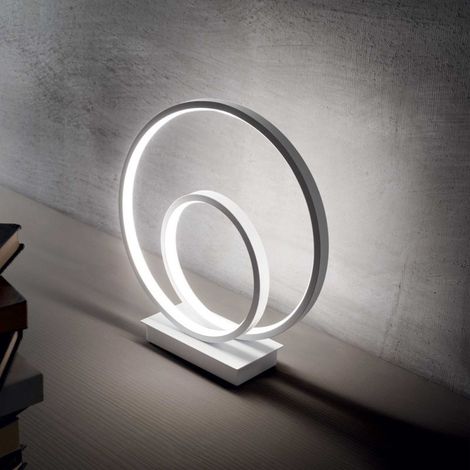 Lampe à poser blanche led puissante Roz (1/3)
